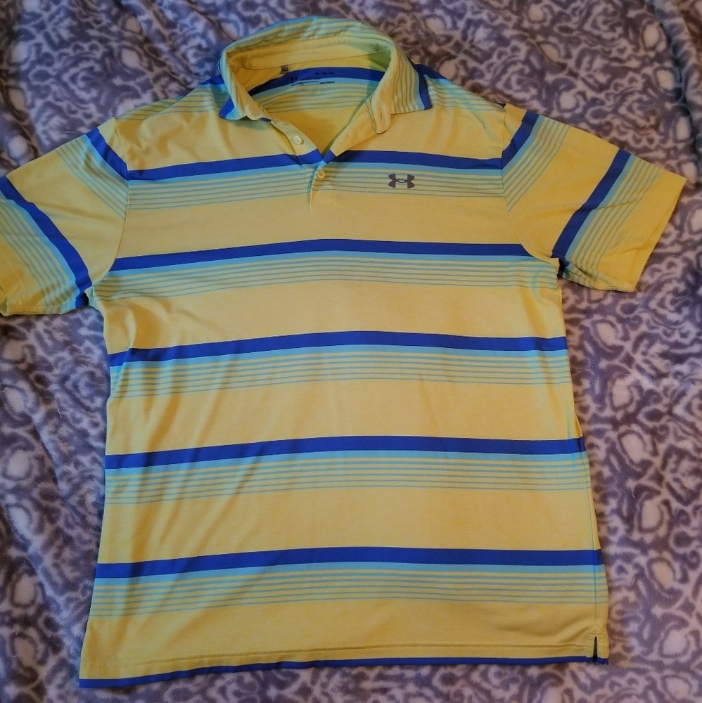 Men's Under Armour Heat Gear golf shirt